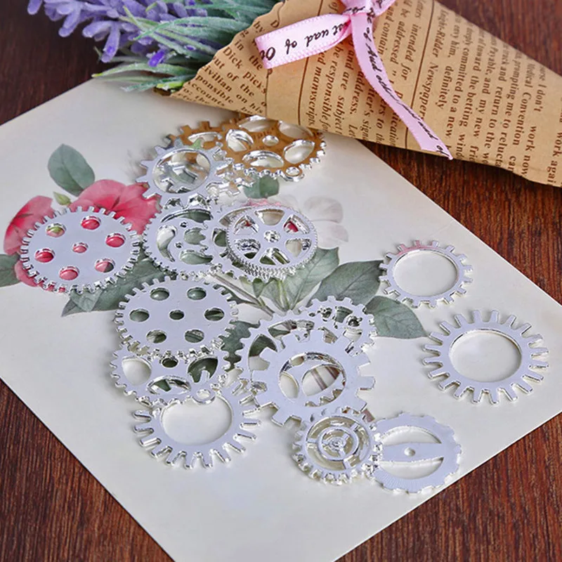 50 г/лот различные размеры механические шестерни металлические аксессуары для