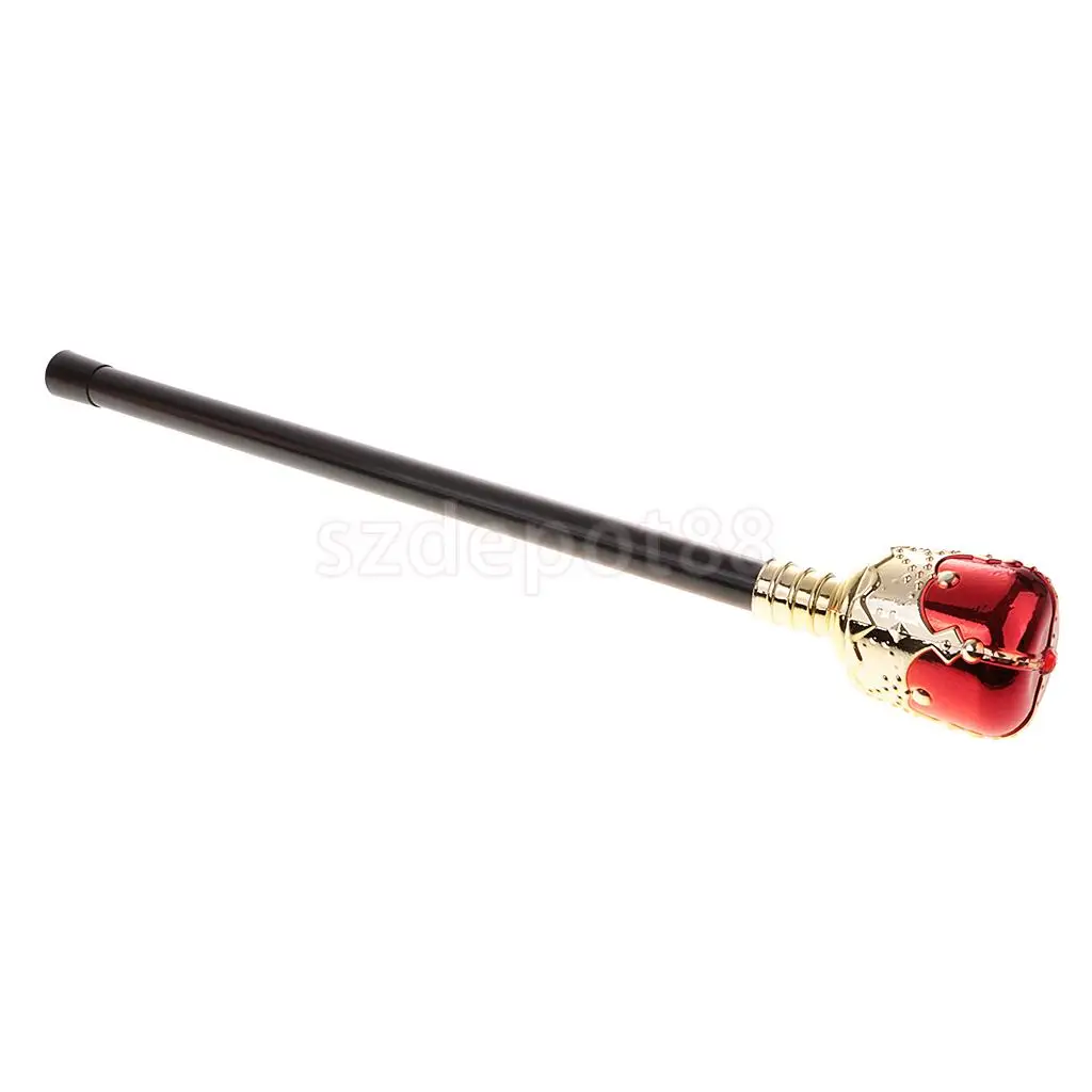 Viantage King queen maraca скипетр палочка для Хэллоуина Костюм для косплея реквизит средневековая тема вечерние костюмы