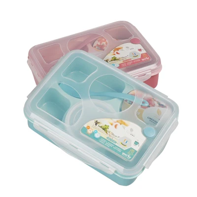 Портативные пищевые контейнеры микроволновая печь коробка бенто с суповой чашей