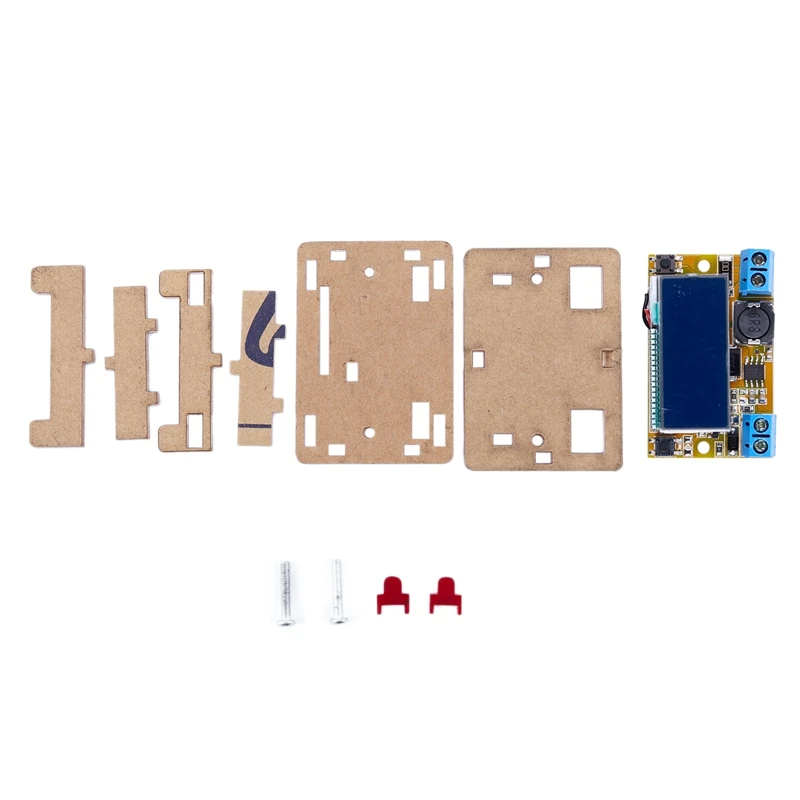 HOT-1 sets of ACRYLIC shell + STN LCD 3A DC-DC DC adjustable step-down regulator power supply module display voltage and c | Обустройство