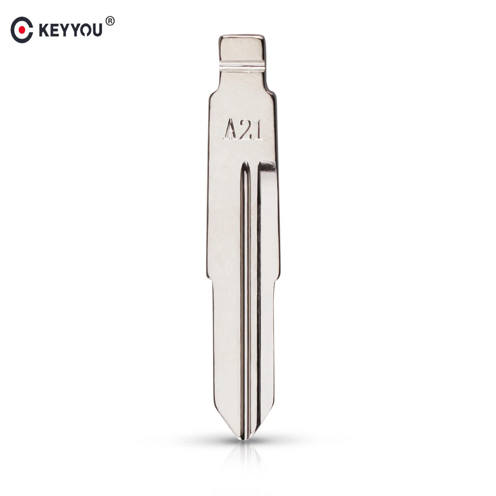 

Лезвие для автомобильного ключа KEYYOU 84 #, металлическое, неразрезанное, модифицированное, лезвие для автомобильного ключа для Chery A21, лезвие № 84 Заготовка ключа замка зажигания автомобиля