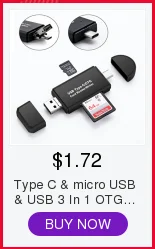 Type C и micro USB и USB 3 в 1 OTG кард-ридер высокоскоростной USB2.0 Универсальный OTG TF/SD для Android компьютера удлинители