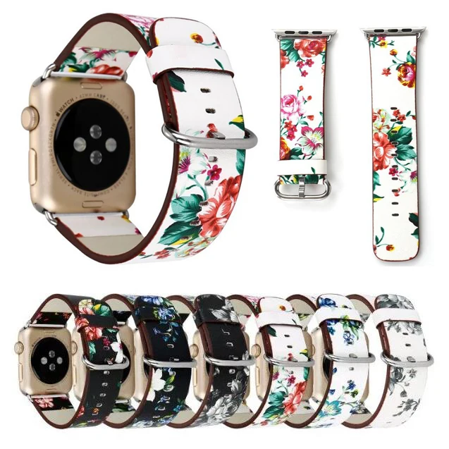40 мм 44 кожаный ремешок в китайском стиле для Apple Watch 38 42 iWatch Series 4 3 2 1 | Наручные часы