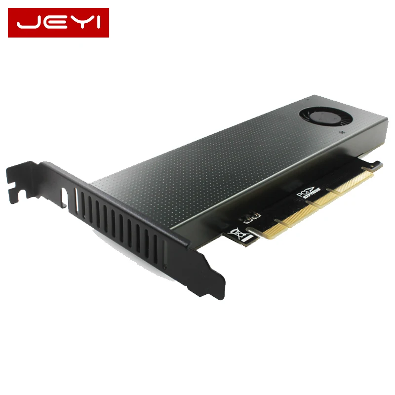 JEYI SK8 NEW добавить на карту M.2 для NVMe адаптер PCIE3.0 GEN3 M.3 встроенный турбо вентилятор