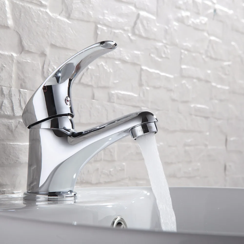 Frap Bathroom Faucet Cold and Hot Water Mixer Chrome Plus mini Bathroom Shower Tap set Brass Vessel Water Tap Mixer F2236+F1036