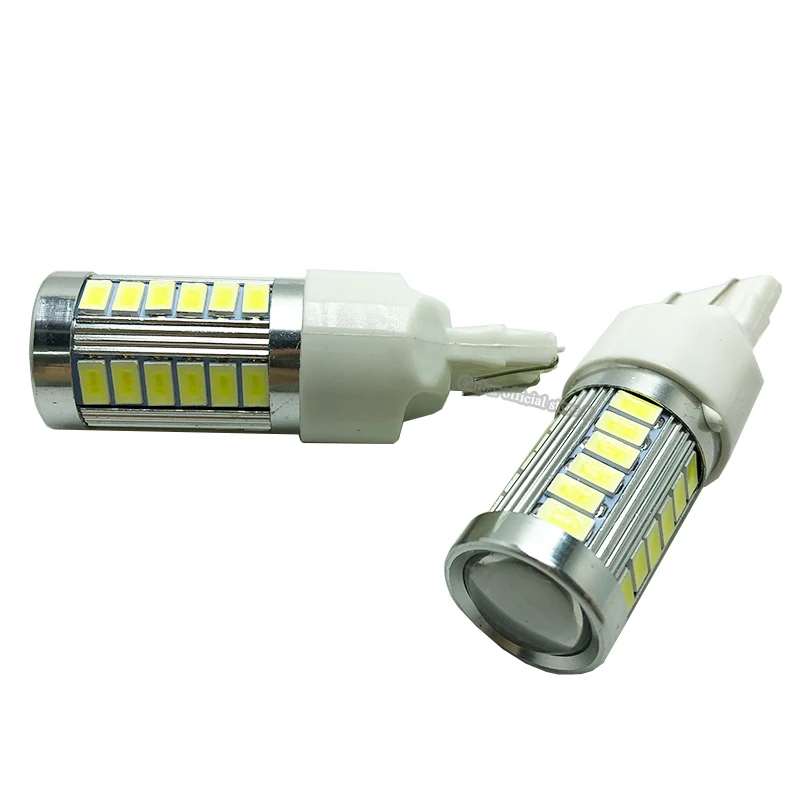 Светодиодная лампа Carbar # 1X T20 7443 W21/5W 33 SMD 5630 дневные ходовые огни 12 В постоянного