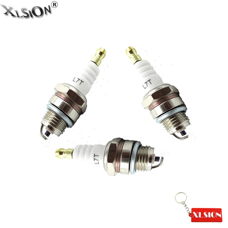 XLSION Aftermarket 3 шт. Свеча зажигания L7T для 47cc 49cc 2 тактный карманный велосипед мини