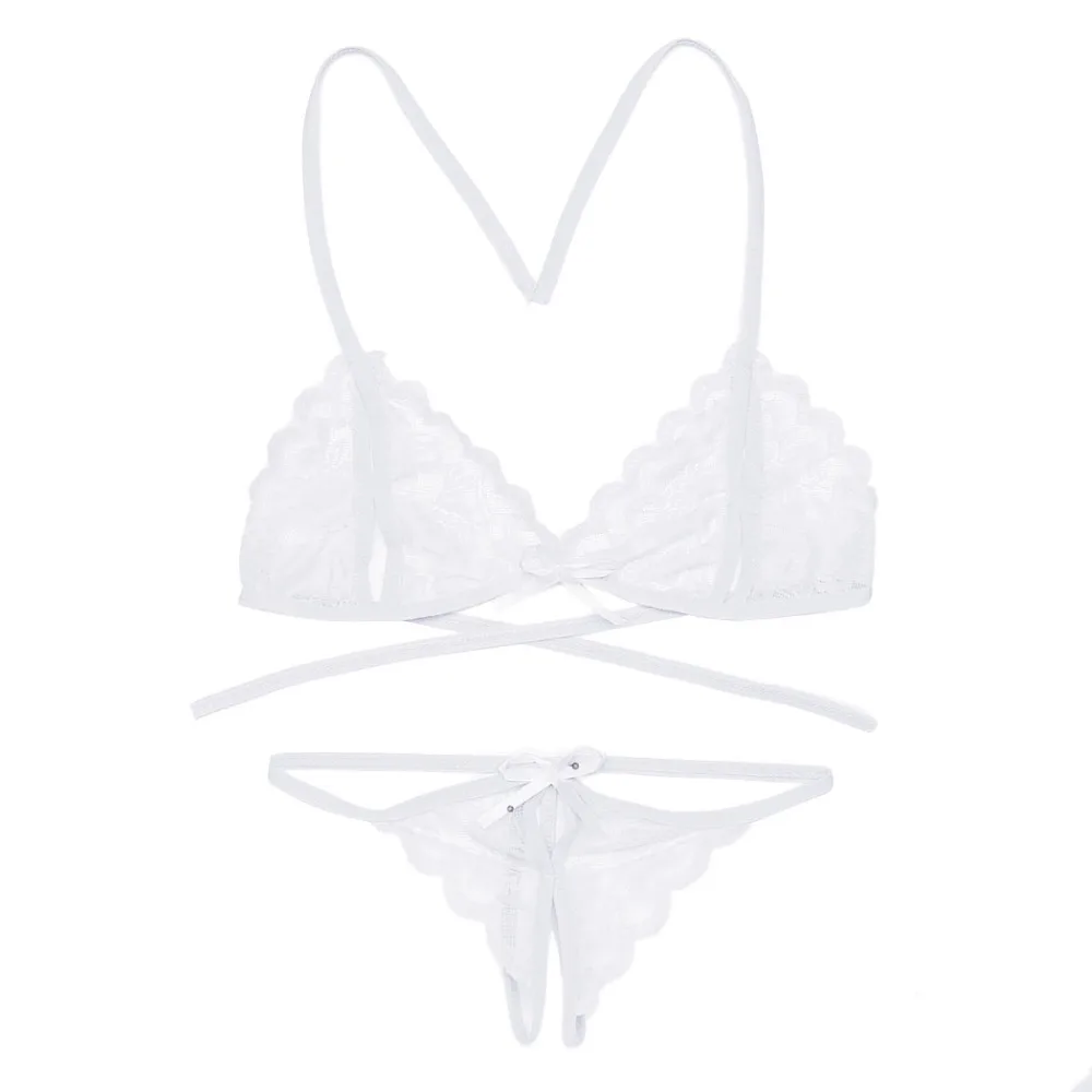 Avidlove Women Erotic Sexy Costumes Lingerie Open Bra Crotch Porno Lace Transparent Underwear Baby Doll Lenceria | Тематическая