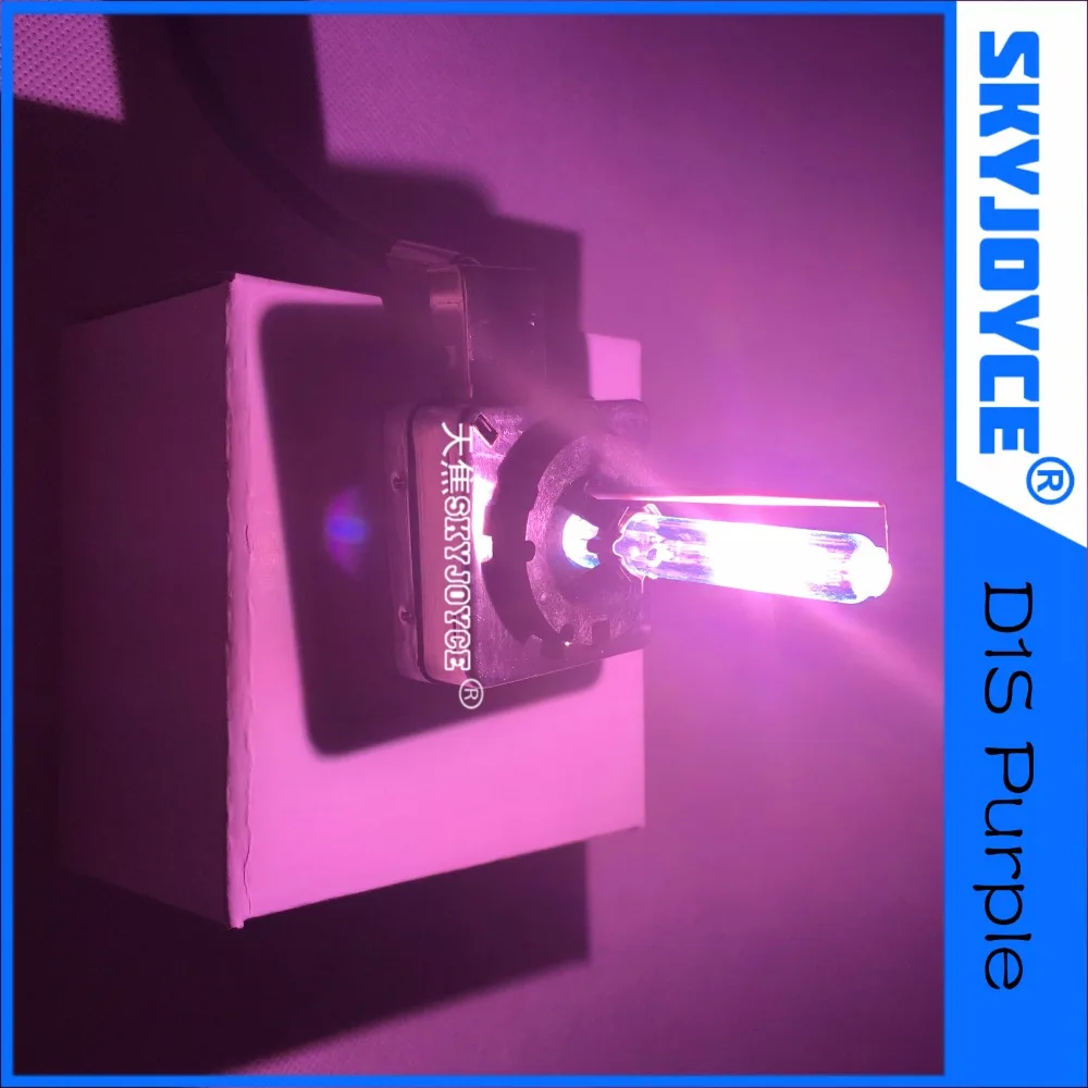 Новинка 2021 автомобильная фара D1S 3000K фиолетовая зеленая синяя золотая желтая hid