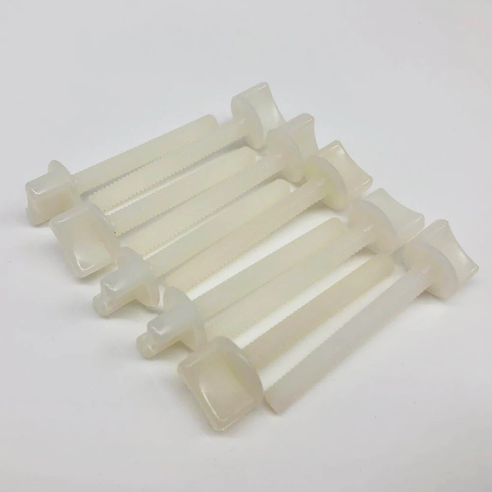 10 шт./упак. нейлон Пластик болт ручной винт с накатанной головкой M4xL30 M6xL50 для