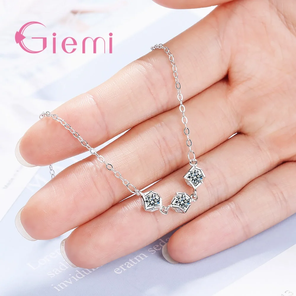 Новый бренд S90 Мода CZ кубический циркон браслет горячие свадебные женские