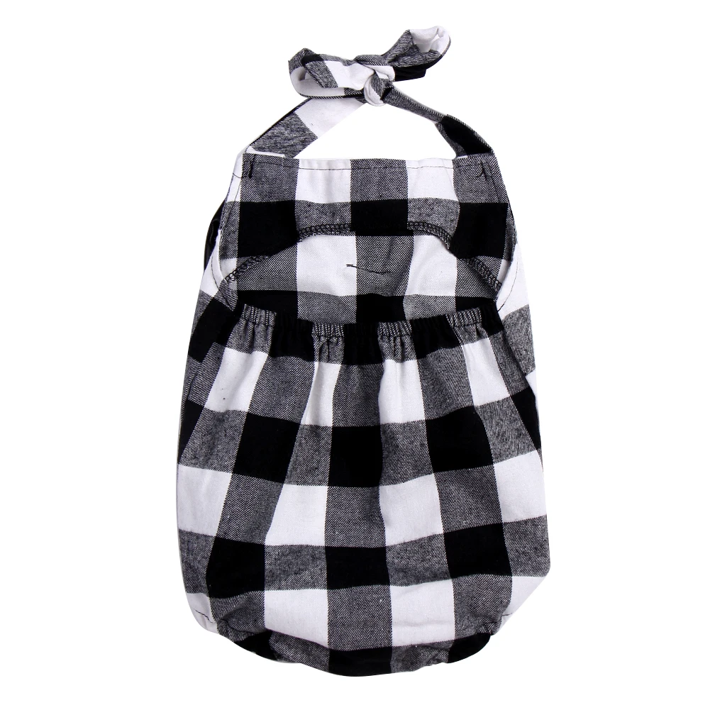 Летний цельный комбинезон без рукавов для маленьких девочек хлопковая детская