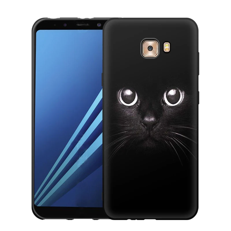 Силиконовый чехол EiiMoo 6 0 &quotдля Samsung Galaxy C9 Pro C9000 мягкий из ТПУ с рисунком для