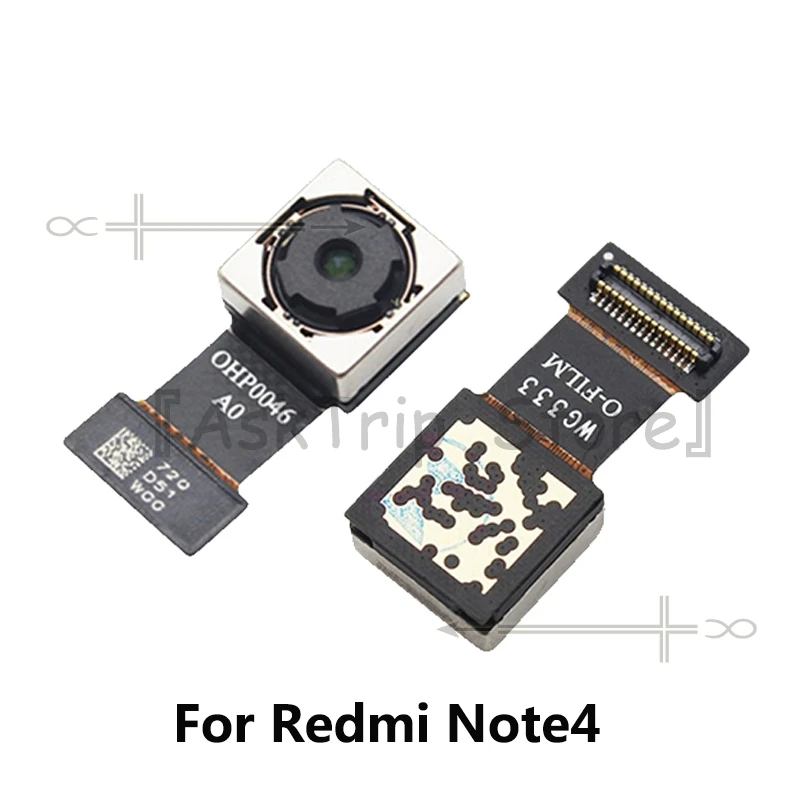 Оригинальная Основная камера для Xiaomi Mi Redmi Note 2 3 4 4X 5 5A Pro запасные части глобальный