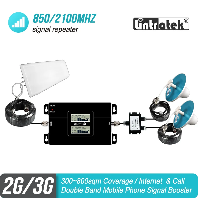 2 шт. комплект внутренних потолочных антенн для Новой Зеландии 2G 3G CDMA 850 WCDMA 2100 MHz