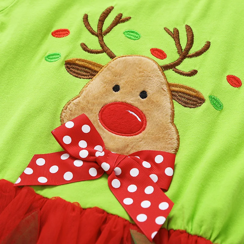 BibiCola/детское летнее платье принцессы детская одежда на Рождество Бальные платья