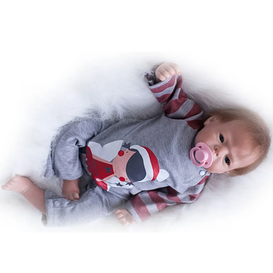 Реалистичные куклы-реборн ручной работы мягкая силиконовая кукла-младенец для