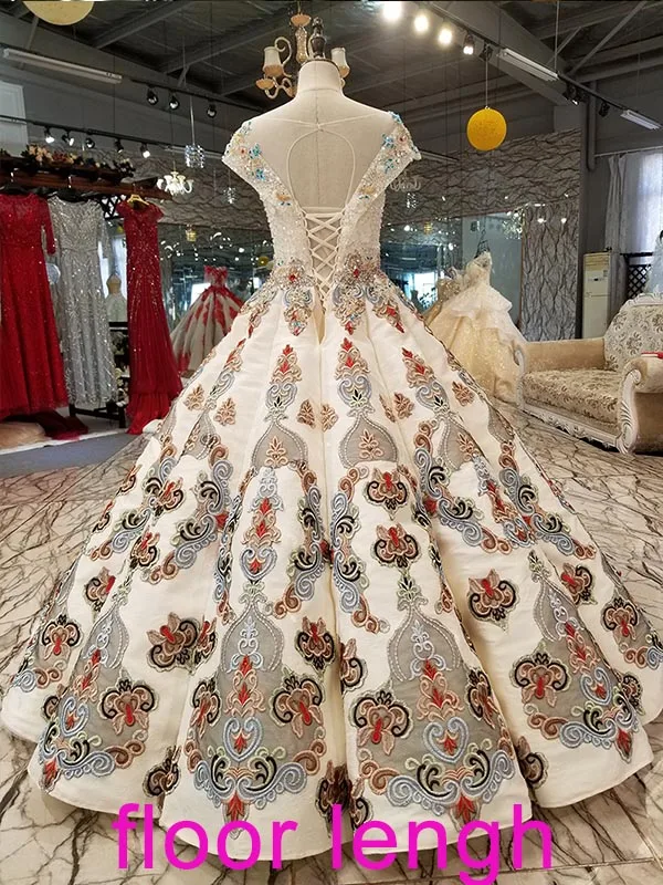 LS7878 цветное вечернее платье длиной до пола с круглым вырезом и короткими рукавами в стиле Корта, плиссированное платье для выпускного вечера с аппликацией и кристаллами - Цвет: same as picture