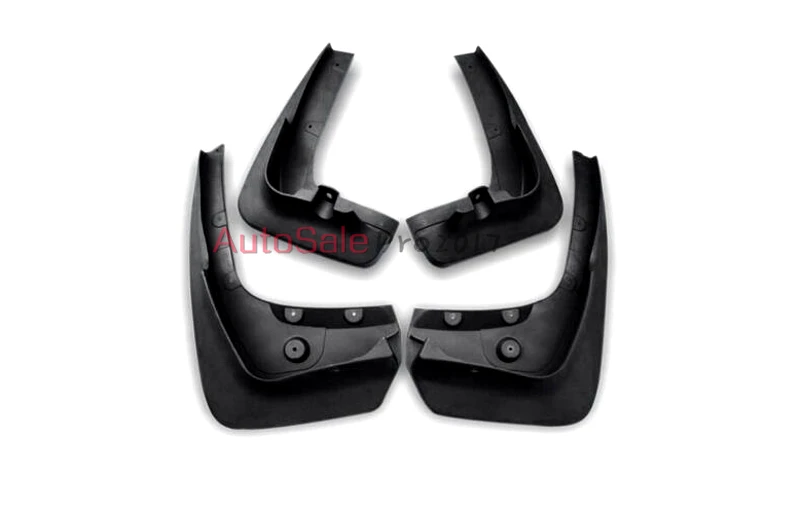 

Black plastic Full Set Molded Splash Guards Mud Flaps Cover 4pcs For BMW X6 E71 2009 2010 2012 2013 2014