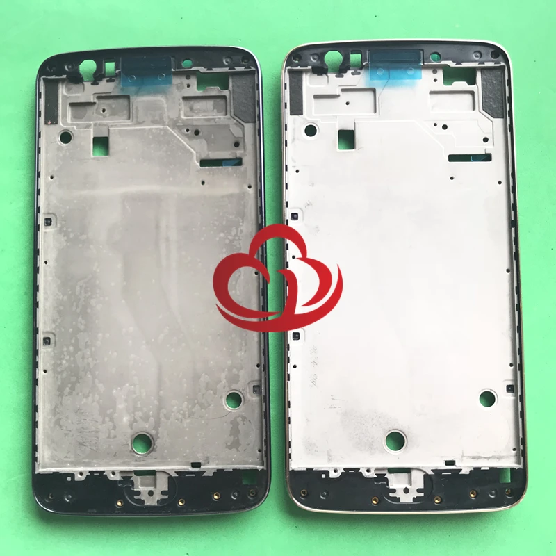 10 шт. передний корпус ЖК дисплей рамка для Motorola Moto E4 Plus xt1774 1775 1776|Корпусы и рамки