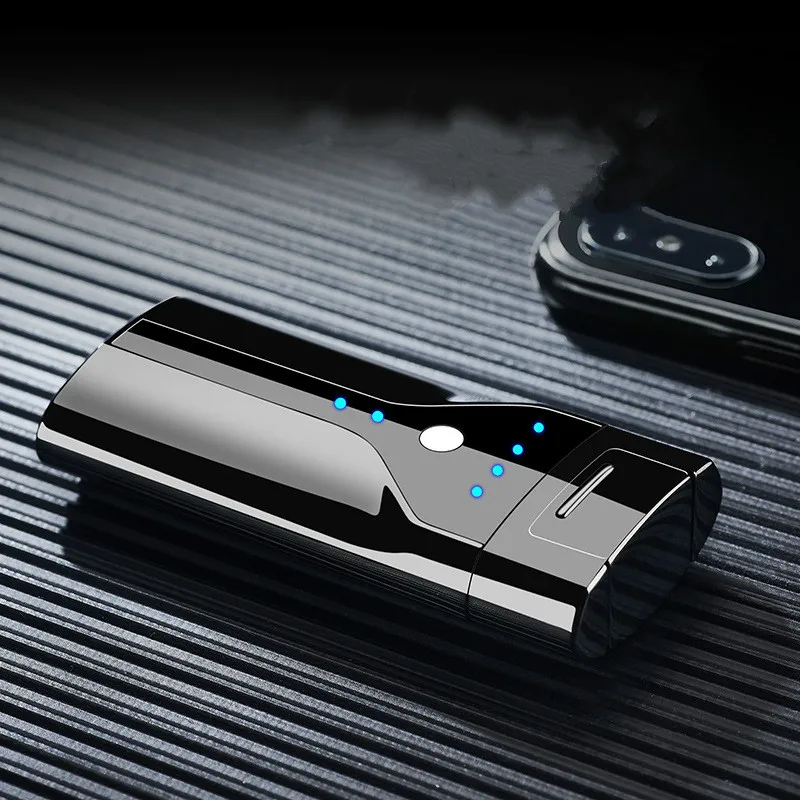 Usb перезаряжаемая двухдуговая плазменная импульсная Электронная зажигалка