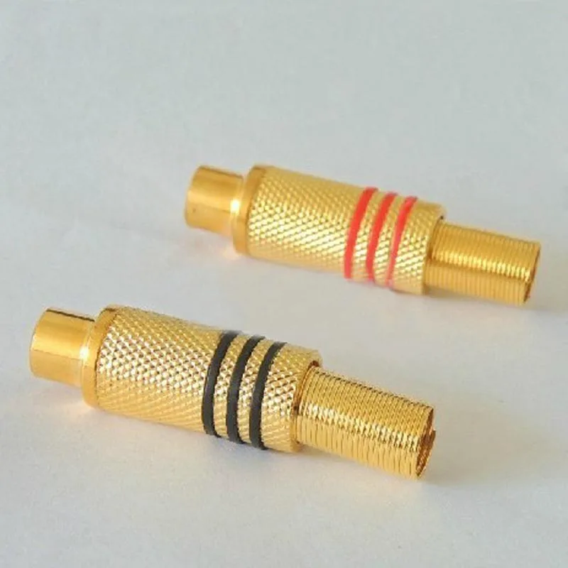 100 шт. адаптер удлинитель для аудио и видео|female rca connector|female connectorfemale audio connector |