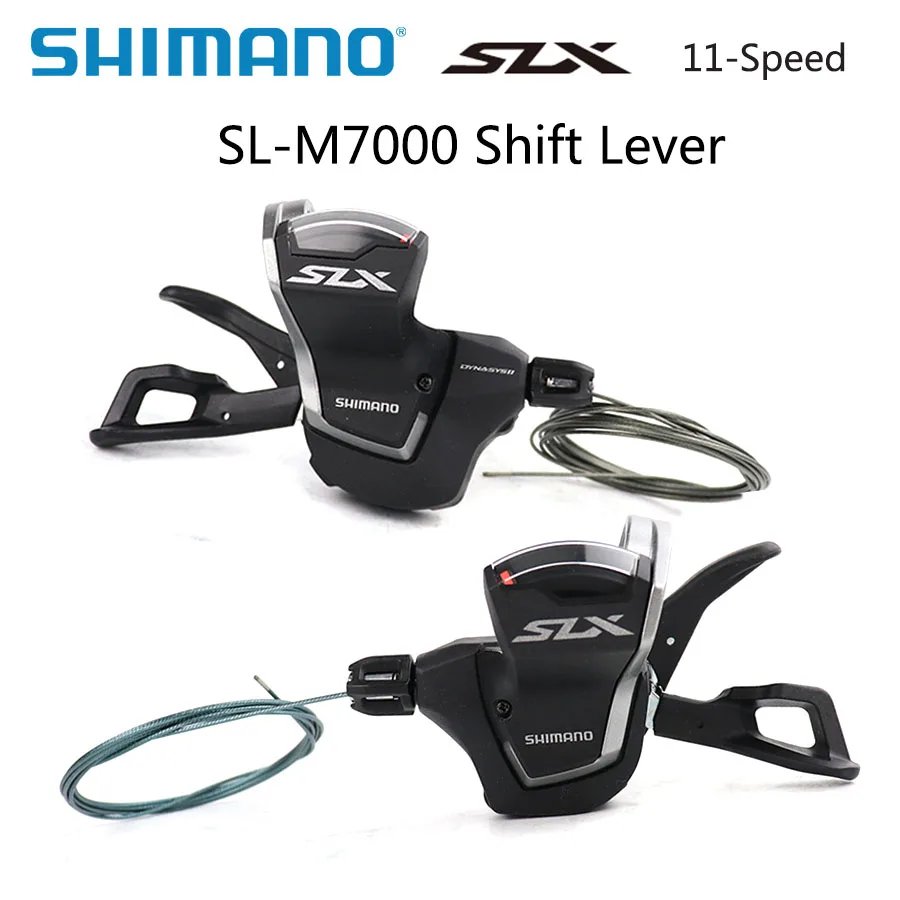 SHIMANO SLX SL M7000 11 s рычаг переключения передач MTB велосипед Rapidfire Plus 2x11 скоростей