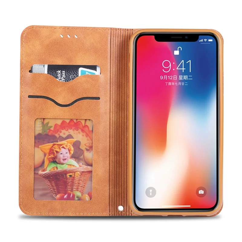 Для iPhone XS MAX XR X Чехол 6S 7 6 8 Plus роскошный Магнитный Флип-кошелек кожаный чехол для