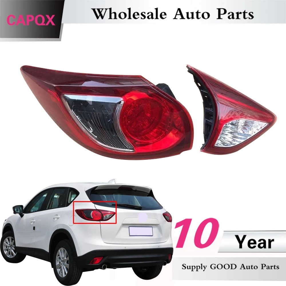 Задний фонарь CAPQX для Mazda CX 5 CX5 2013 2015 задний стоп сигнал в сборе задсветильник