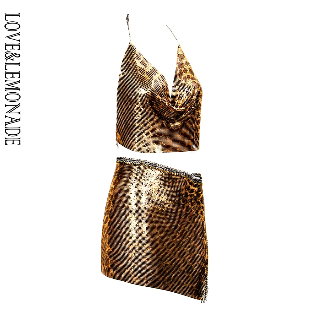 LOVE & LEMONADE сексуальный комплект из двух предметов с открытой спиной и вырезами