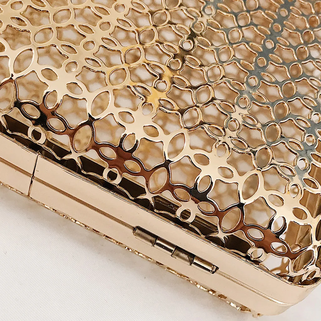 Модные женские сумки с металлическими украшениями для телефона портмоне