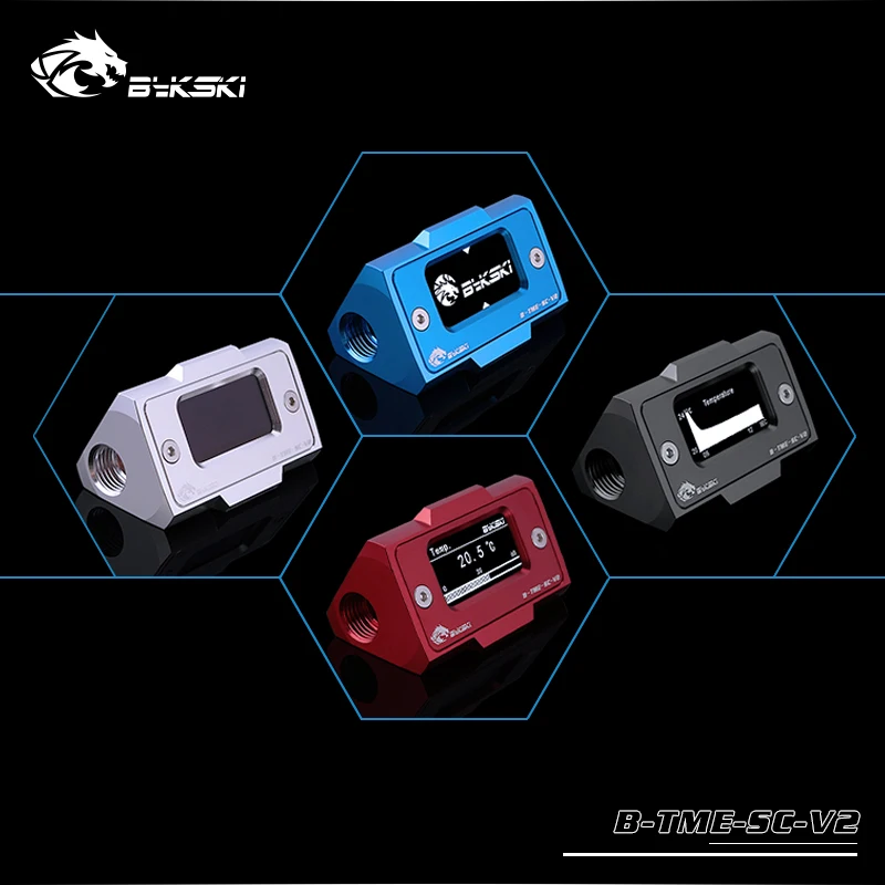

Bykski B-TME-SC-V2 LCD термометр для водяного охлаждения
