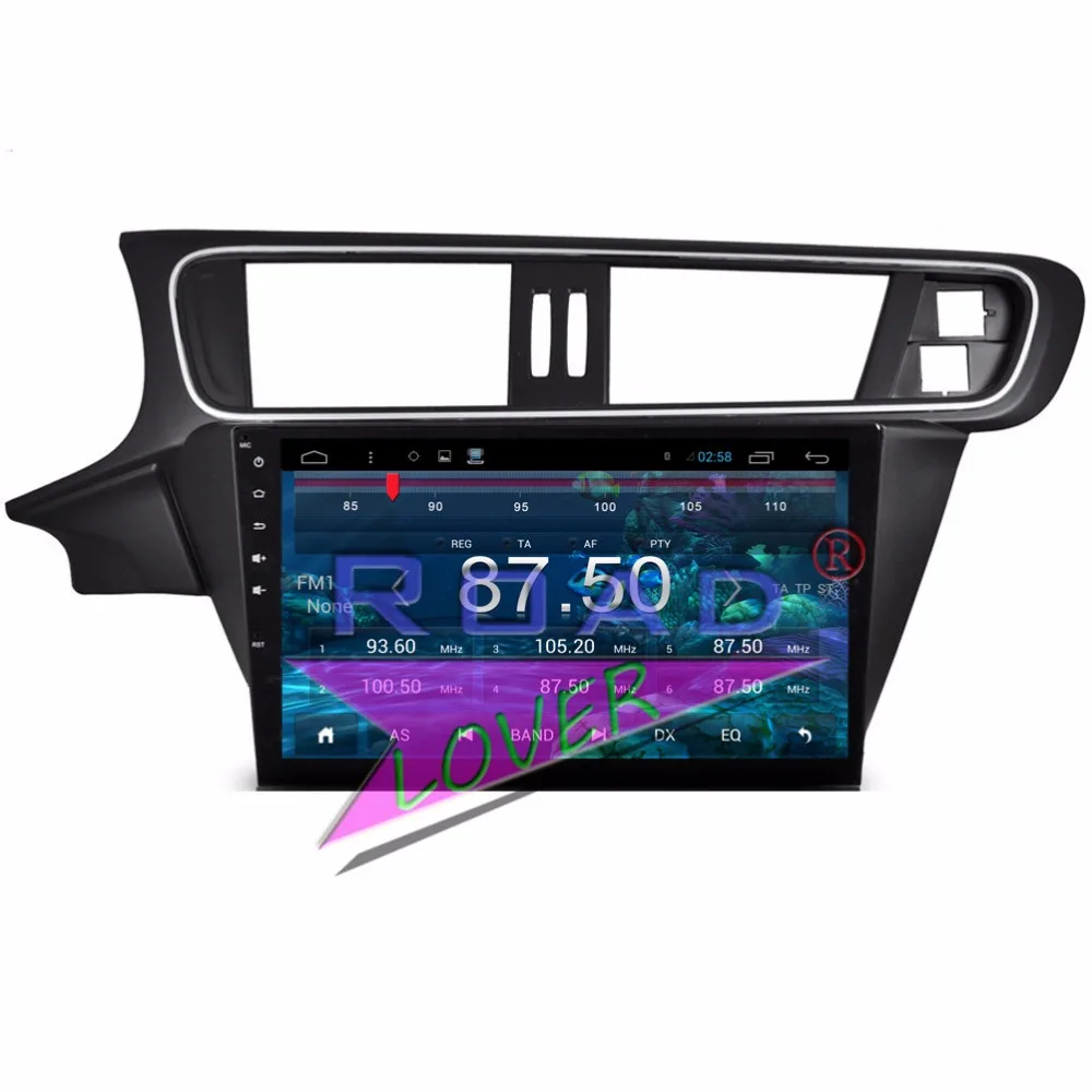 Roadlover 10 2 &quotAndroid 6 0 Автомобильный плеер для Citroen C3 XR 2015 Стерео GPS навигация Magnitol Din