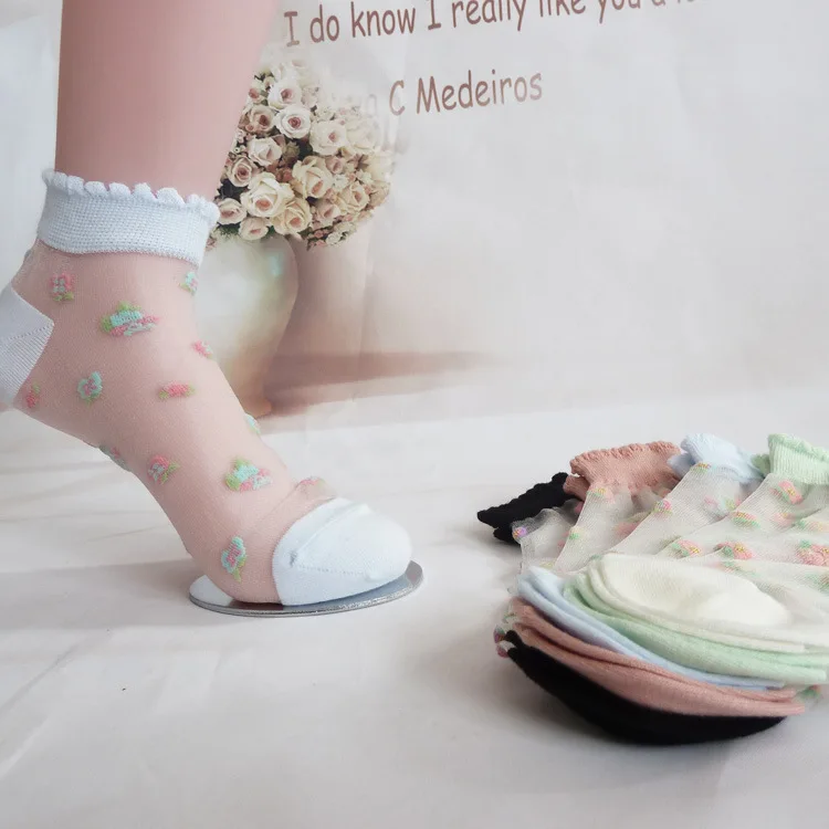

Большие продажи модные женские носки прозрачные кружевные милые носки в стиле любви мягкие привлекательные удобные высококачественные же...