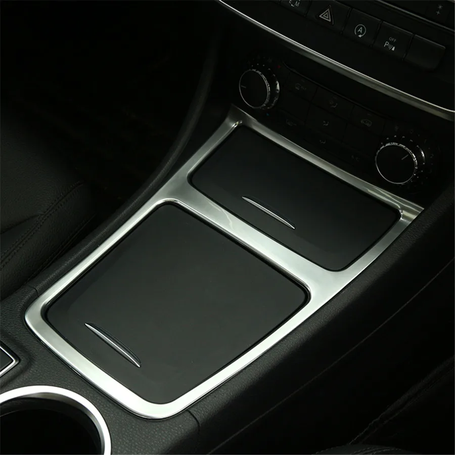 Хромированные аксессуары для интерьера центральная консоль панель Mercedes Benz CLA GLA A