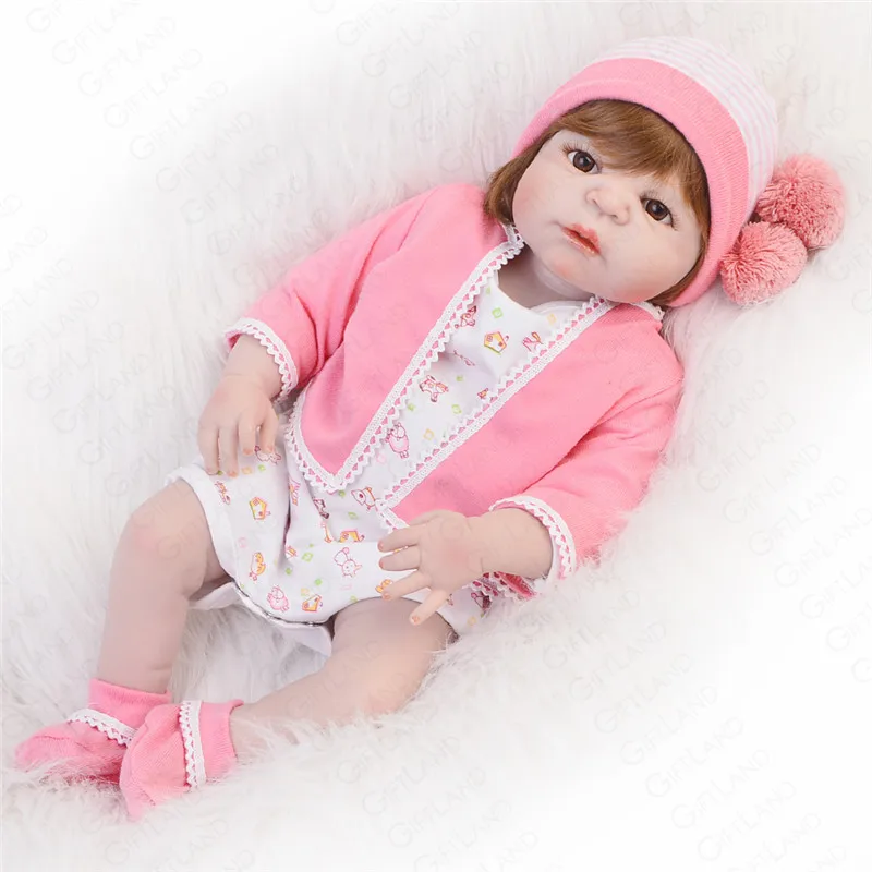 Новинка 2019 года Reborn Baby Doll Bebe полный силиконовые игрушки для детей Bb ручной работы