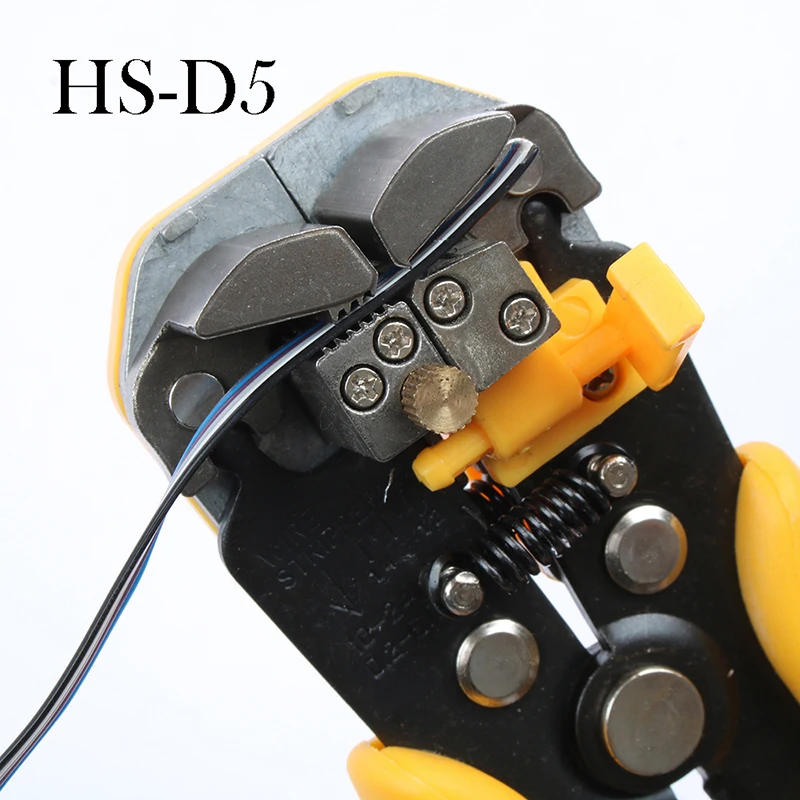 HS-D1 AWG24-10(0,2-мм2) многофункциональные автоматические плоскогубцы для зачистки кабеля Зачистка обжимка проводов инструменты режущий резак