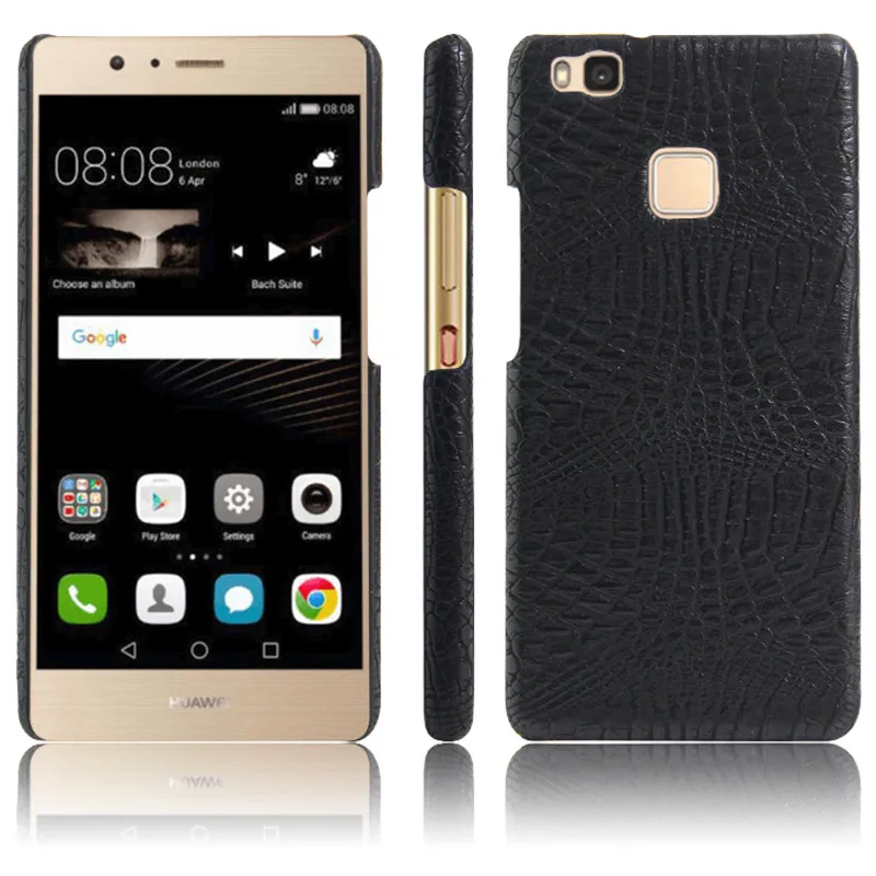 Чехол для Huawei P9 Lite чехол P9Lite Роскошный из искусственной кожи жесткая пластиковая