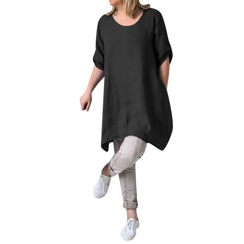 SAGACE модное женское платье Летнее сексуальное стильное хлопковое и льняное Vestido