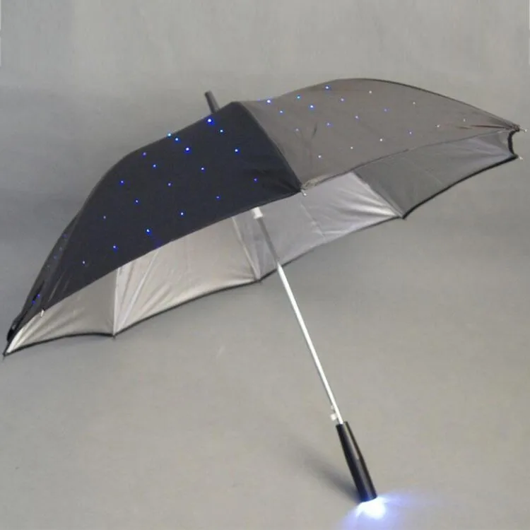 

Supply LED Light Uv Umbrella with Flashlight Function Luminous Decorative Umbrella for Photography or Stage Performance Decor