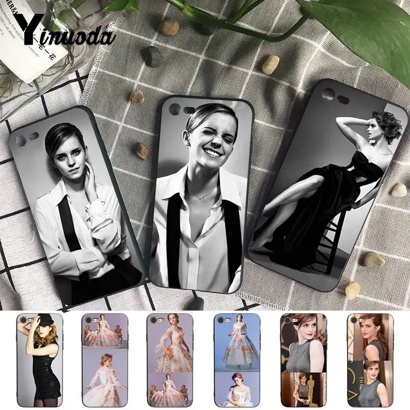 

For iphone 13 7 XSMAX Case Emma Watson Luxury Coque Shell Phone Case for iphone 13 X 8 7 6 6S Plus X 5 5S SE XR XS XSMAX
