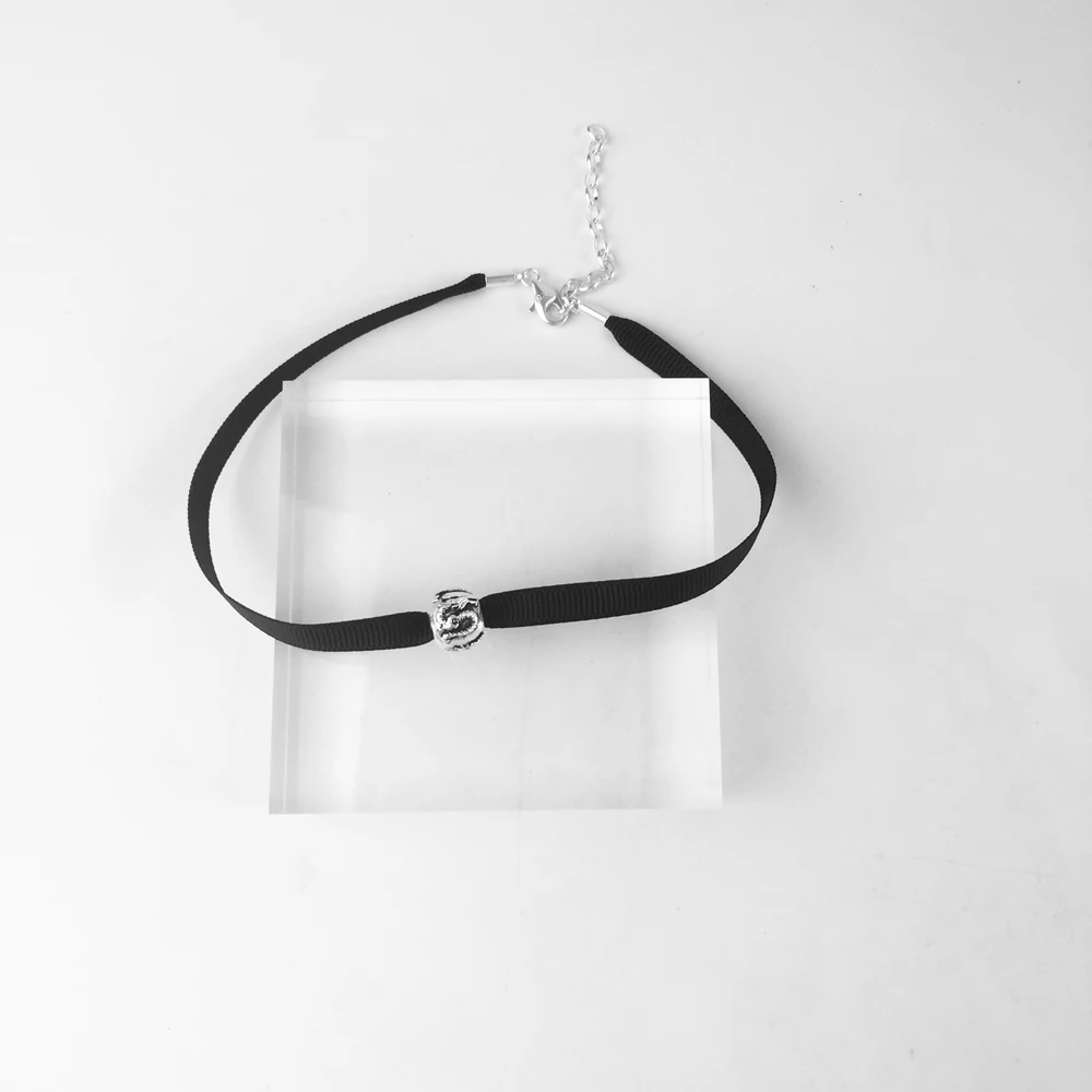 Ожерелье-чокер из дракона с бусинами ювелирные изделия серебра 925 пробы подарок