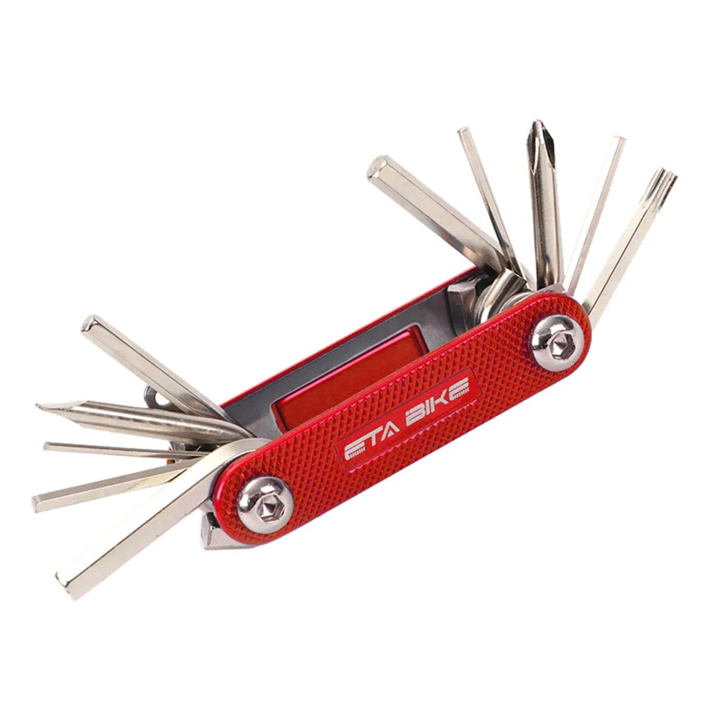 Bike Multi Tool Bicycle Repair Tools Hex Spoke Wrench Screwdriver 11 In 1 Kit Set Road MTB Cycling Tools Bike accessories A30710