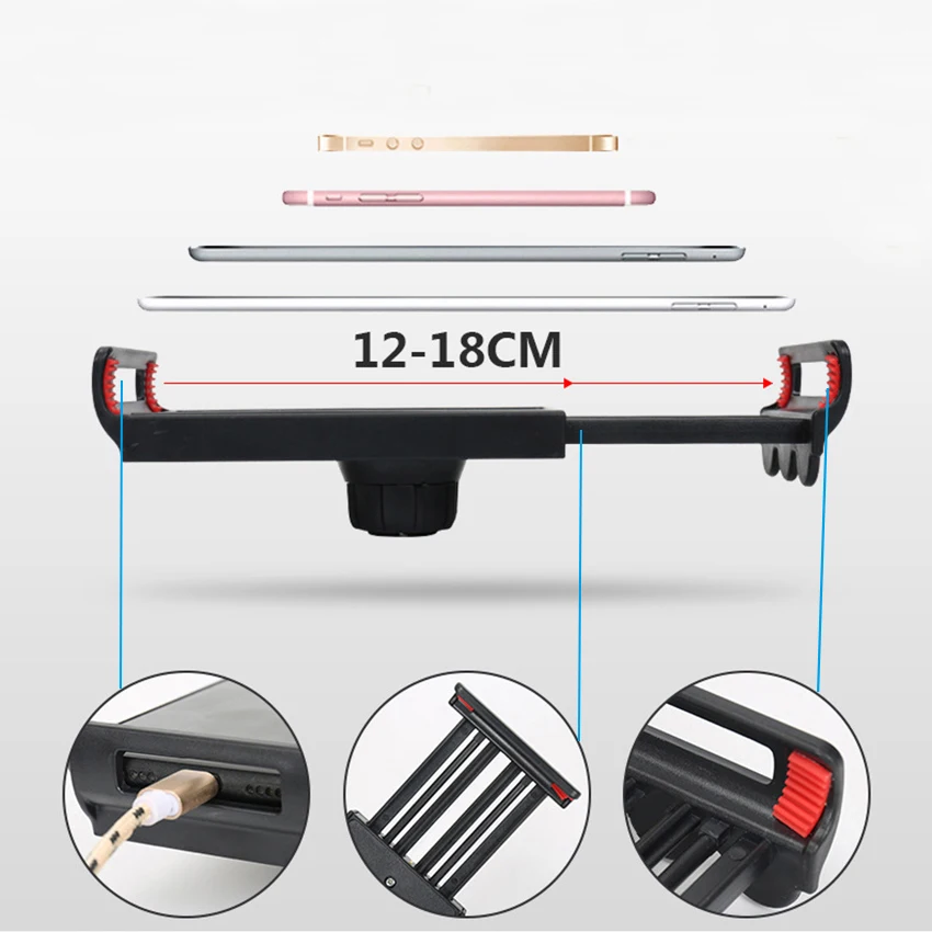 New Tabletop Mounts Stands with Holder for iPad Tablets iPhone Samsung Huawei Xiaomi Mobile Phones Tripod for Video Bloggers