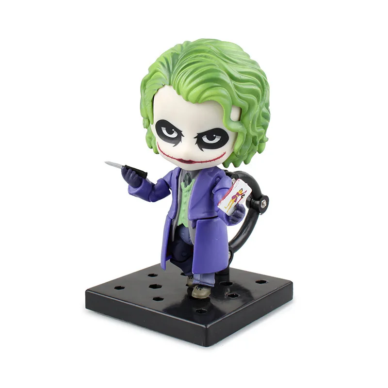 SAINTGI GSC Nendoroid 566 # Бэтмен Темный рыцарь Джокер ПВХ пересадка лица фигурку Коллекция