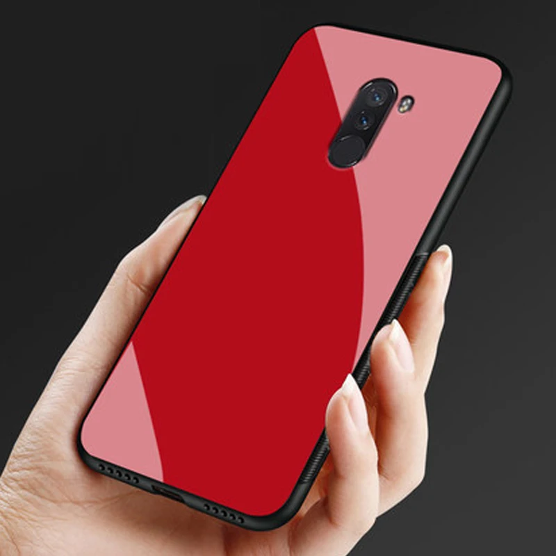 Чехол для телефона YUETUO чехол xiaomi mi pocophone f1 f 1 аксессуары ksiomi xiomi из закаленного