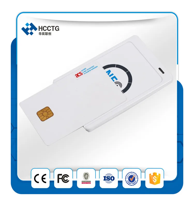 13,56 МГц USB Бесконтактный NFC RFID считыватель смарт-карт банк Кредитная NFC карта с бесплатным SDK ACR122U