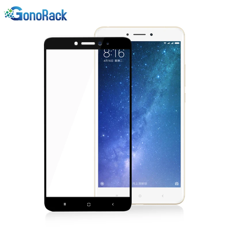 Защитная пленка GonoRack 9H из закаленного стекла для экрана Xiaomi MI MAX 2 Mi 1 6 44&quot|tempered glass