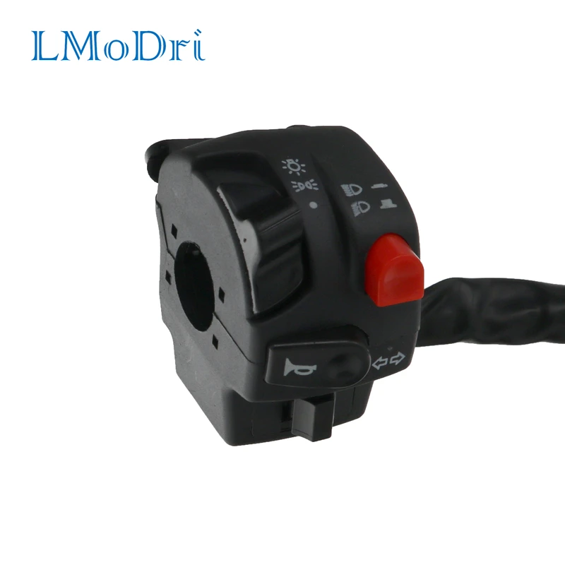 LMoDri 7/8 &quotпереключатель на руль мотоцикла в сборе двигатель электрический старт