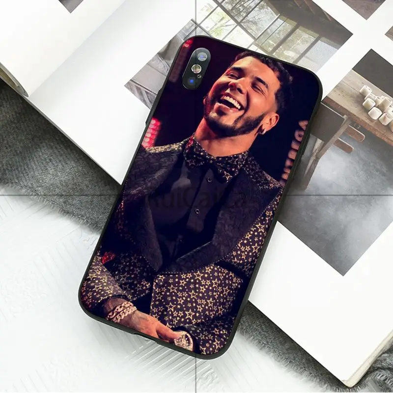 Ruicaica Anuel AA Рэппер Новинка чехол для телефона Fundas Apple iPhone 8 7 6 6S Plus X XS MAX 5 5S SE XR |